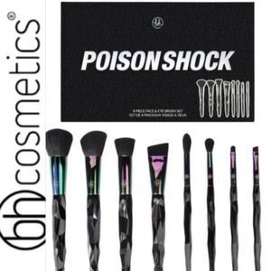 BH Cosmetics Poison Shock 8-Piece Face & Eye Brush Set